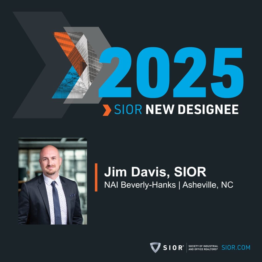 Jim Davis of NAI Beverly-Hanks achieves SOIR designation
